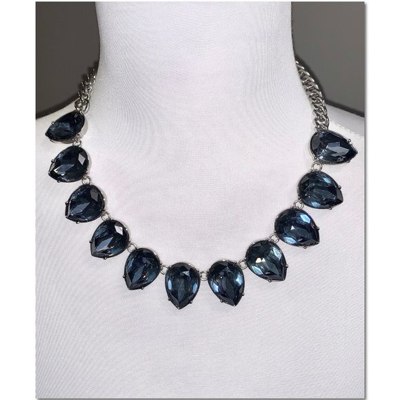 Simply Vera Vera Wang Jewelry Simply Vera Vera Wang Crystal Chain Link Statement Necklace